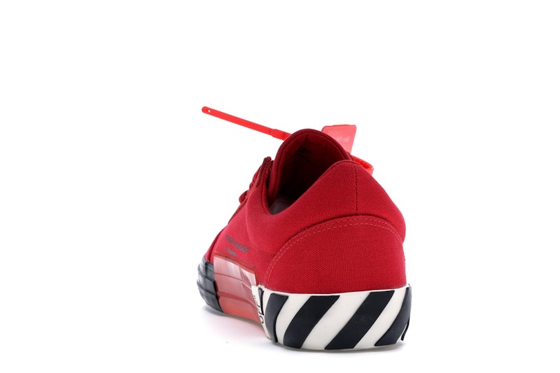 OFF-WHITE Vulc Low Red