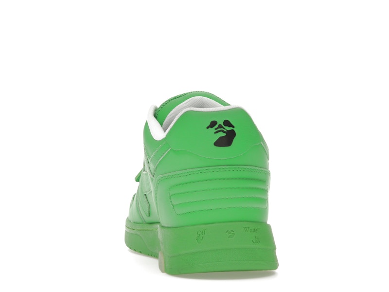 OFF-WHITE Out Of Office OOO Low Tops Green White
