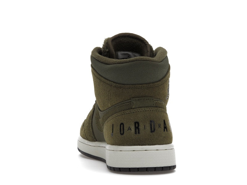 Jordan 1 Mid Olive Canvas (2018)