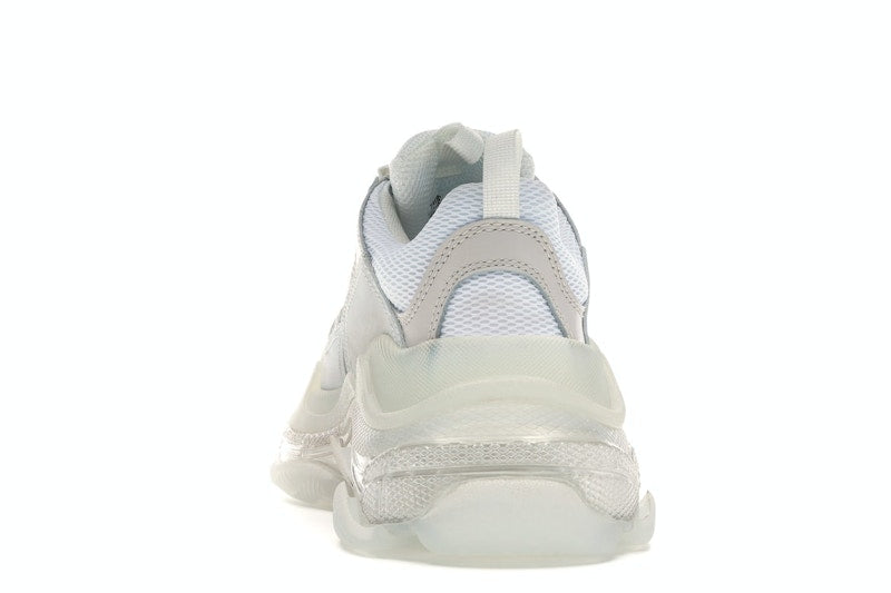 Balenciaga Triple S White Clear Sole (Women's)