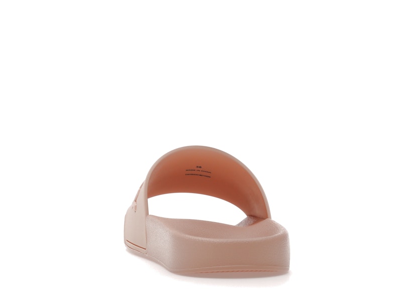 Burberry Embossed Logo Slides Peach Pink (Women's)