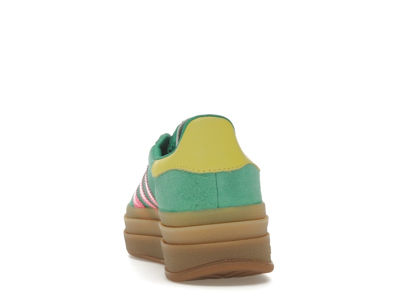 adidas Gazelle Bold Court Green Lucid Pink (Women's)