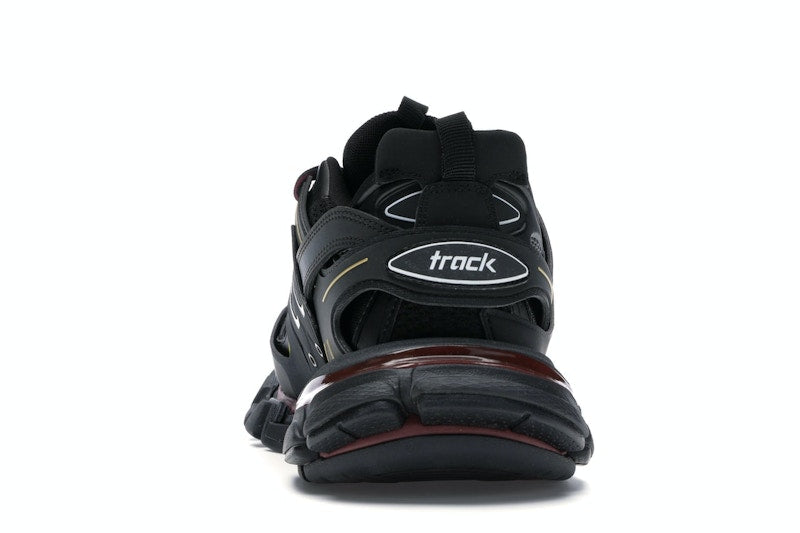 Balenciaga Track Trainers Black Bordeaux