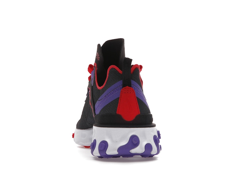 Nike React Element 55 Black University Red (Women's)