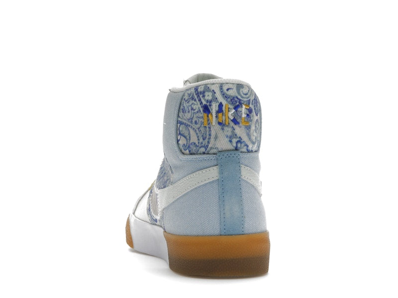Nike SB Zoom Blazer Mid Premium Floral Paisley Boarder Blue