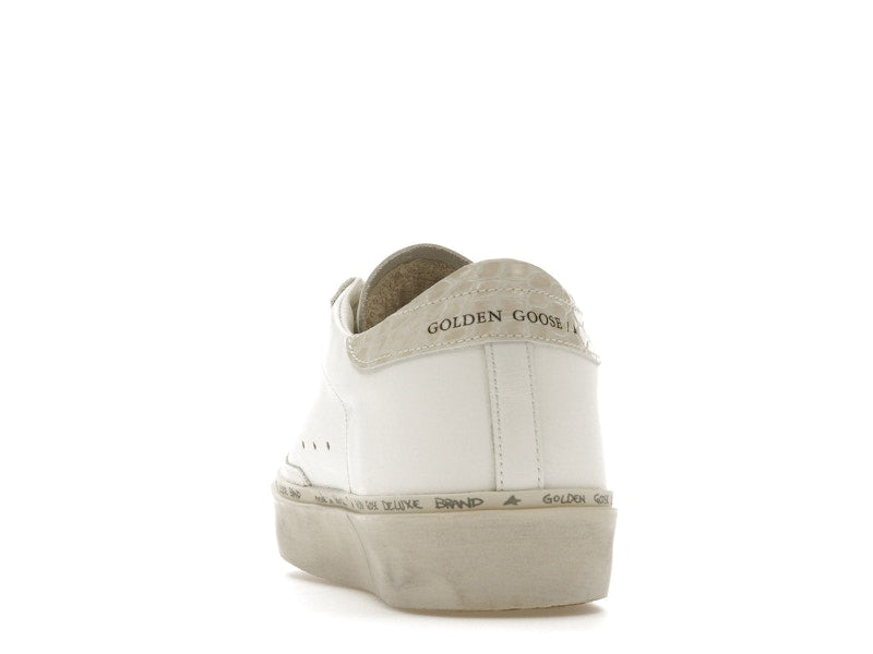 Golden Goose Hi Star White Black Star (Women's)