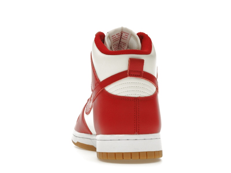 Nike Dunk High Sail Gym Red Gum (Women's)