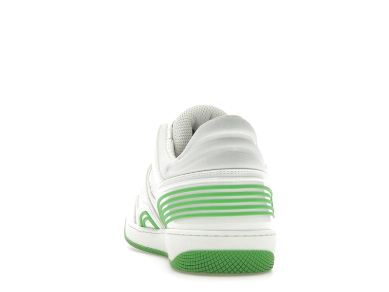 Gucci Basket Low White Demetra Green
