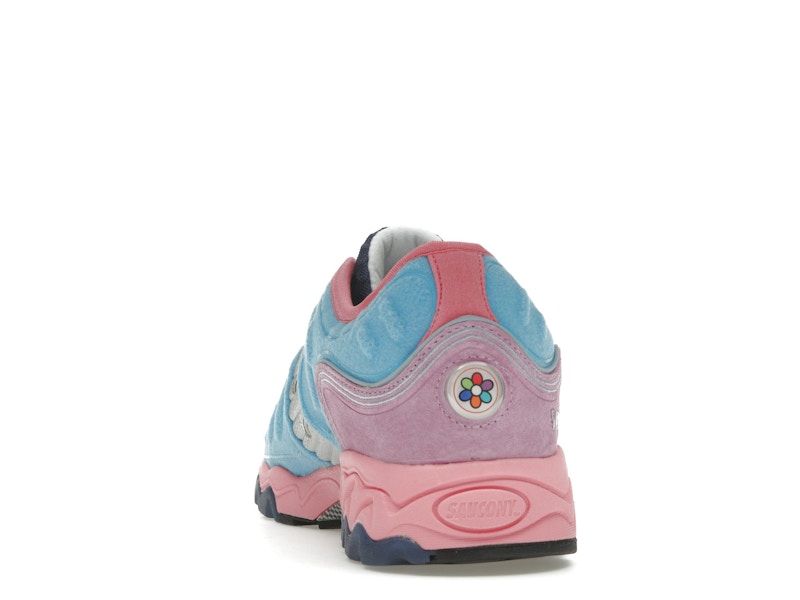 Saucony Matrix Jae Tips No Shoes In The House Blue Pink