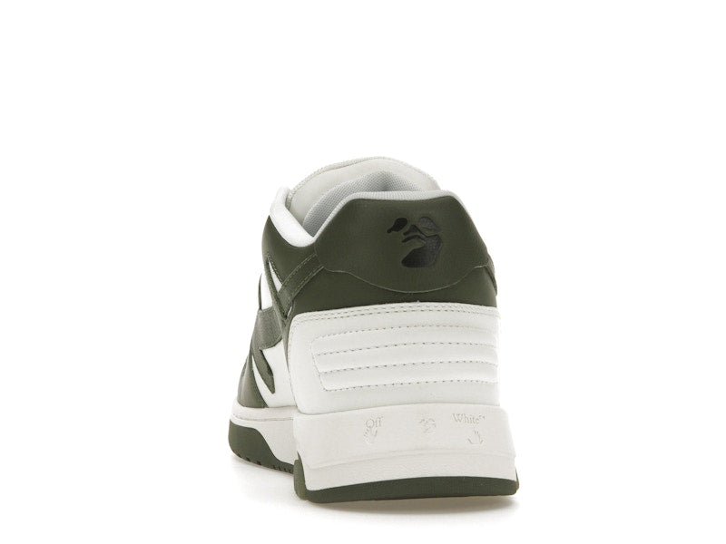 OFF-WHITE Out Of Office OOO Low Tops White Khaki