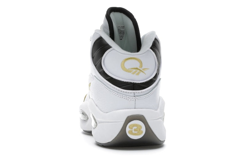 Reebok Question Mid Black Toe