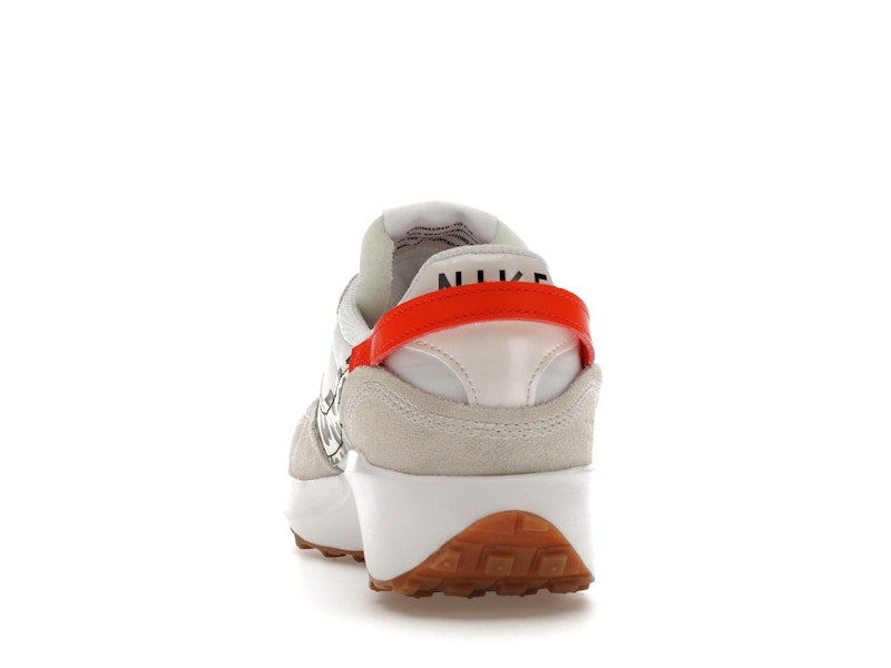 Nike Waffle Debut White Team Orange Leopard (Women's)