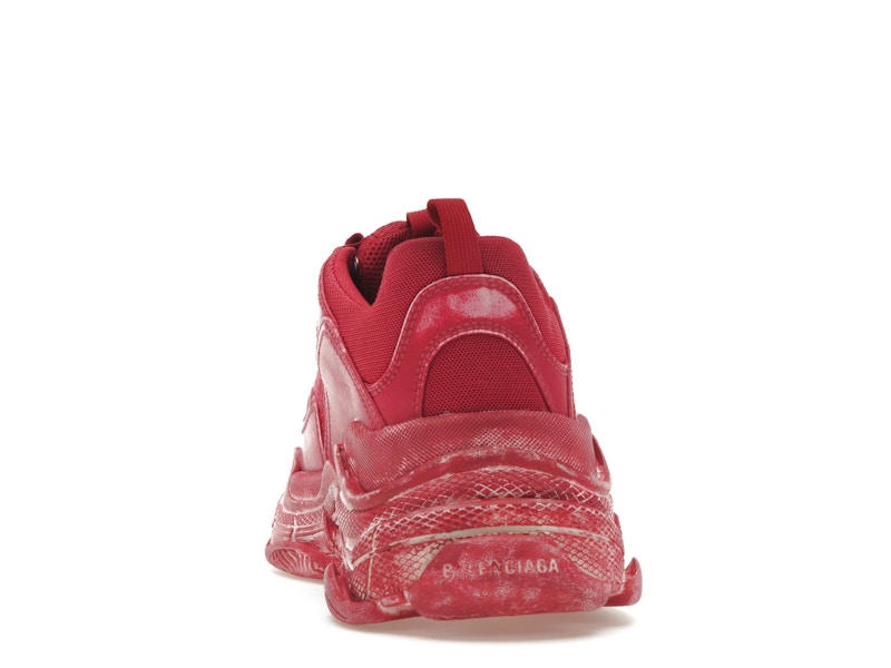 Balenciaga Triple S Faded Red