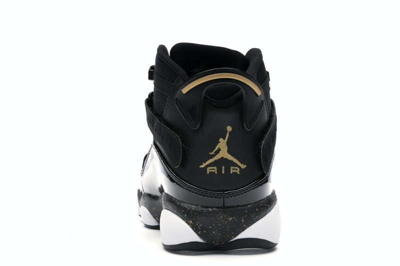 Jordan 6 Rings Black Metallic Gold White