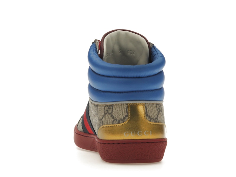 Gucci Ace GG High Top Beige Ebony