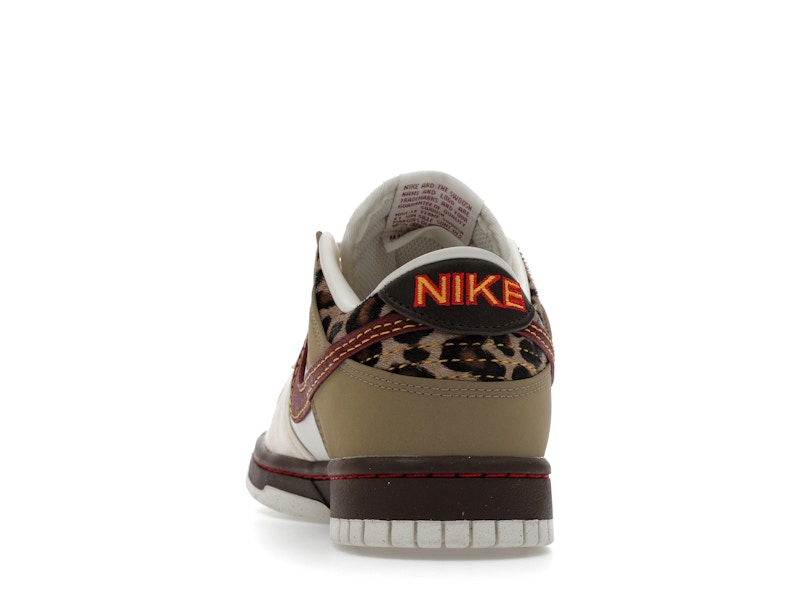 Nike Dunk Low Retro Khaki Team Red Pearl White (Women's)