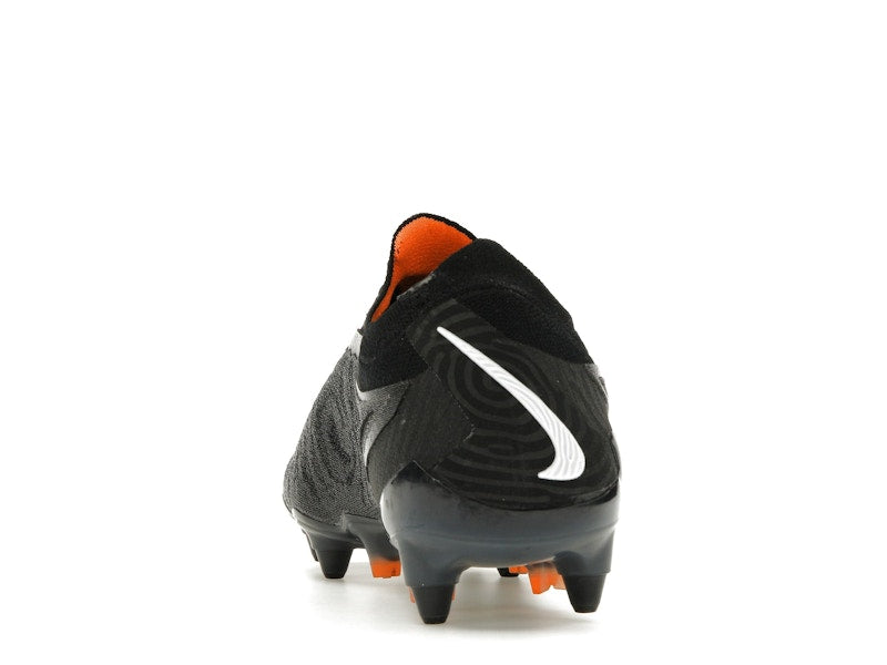 Nike Gripknit Phantom GX Elite SG-Pro Anti-Clog Traction Black Dark Smoke Grey Total Orange