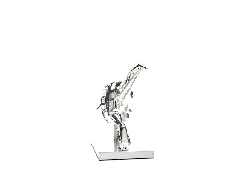 Hajime Sorayama T-Rex Cyborg Dinosaur Figure Silver