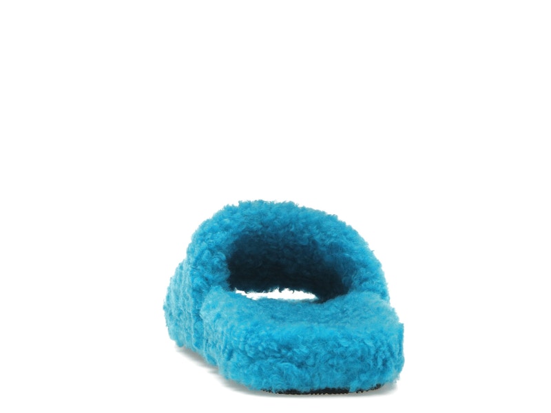 Balenciaga Furry Slide Sky Blue