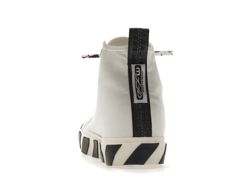 OFF-WHITE Vulcanized Mid Top White Black
