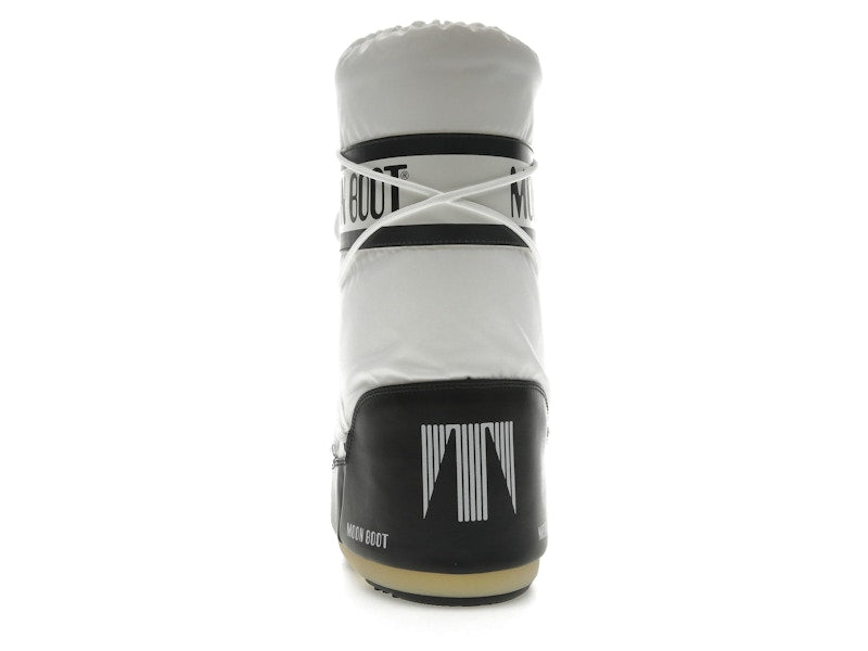 Moon Boot Icon Nylon Boot Black White