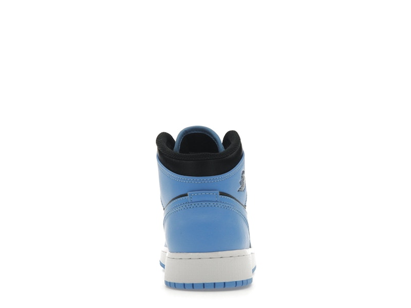 Jordan 1 Mid University Blue Black (GS)