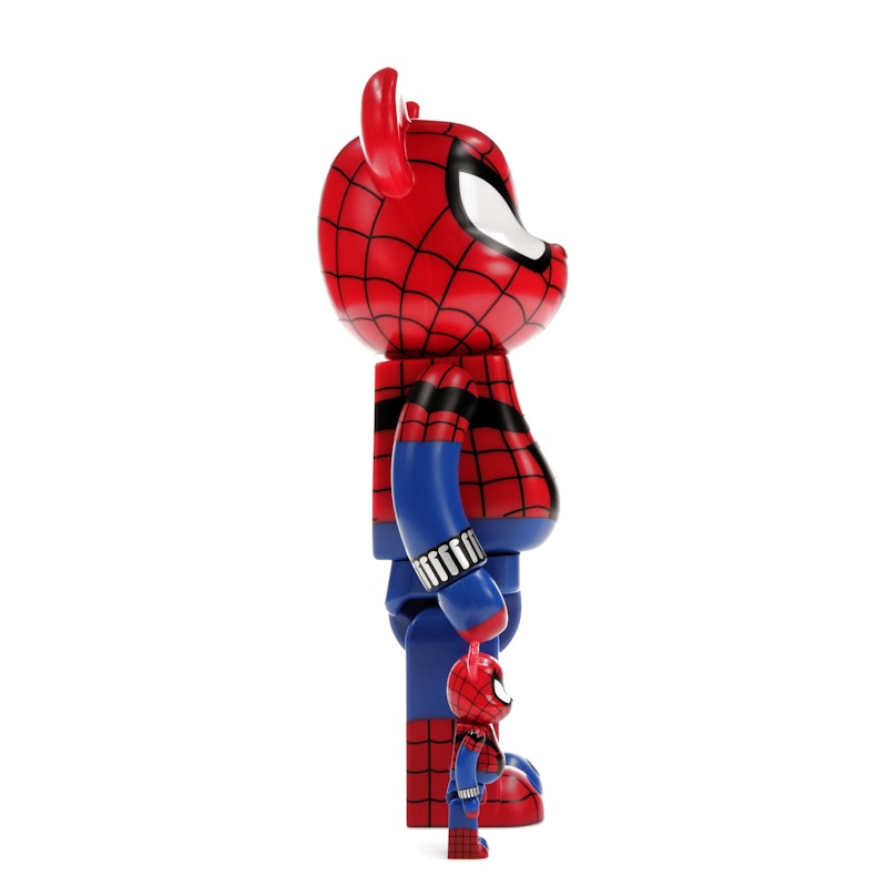 Bearbrick x Marvel Spider-Man (Ben Reilly) 100% & 400% Set