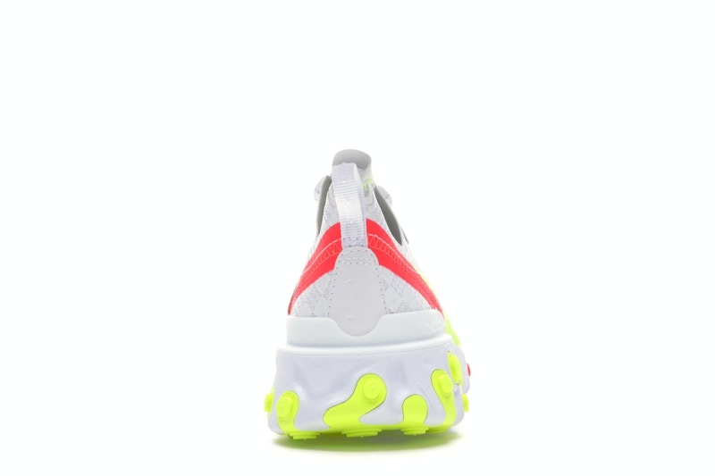 Nike React Element 55 White Crimson Volt
