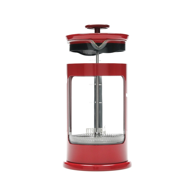 Supreme Bialetti 8-Cup French Press Red
