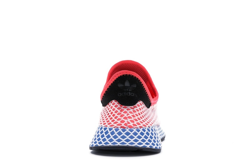 adidas Deerupt Solar Red Bluebird