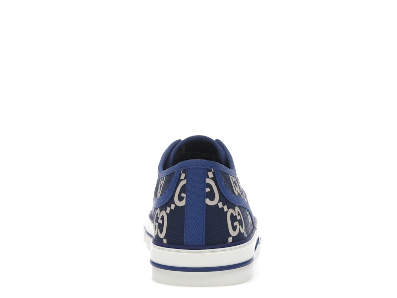 Gucci Tennis 1977 Low GG Monogram Blue