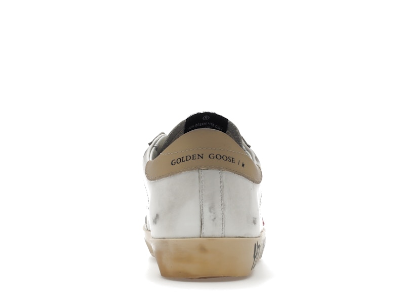 Golden Goose Super-Star You Are My Sunrise White Red (Women's)