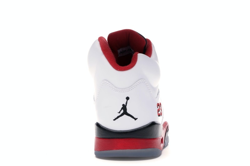 Jordan 5 Retro Fire Red Black Tongue (2013)