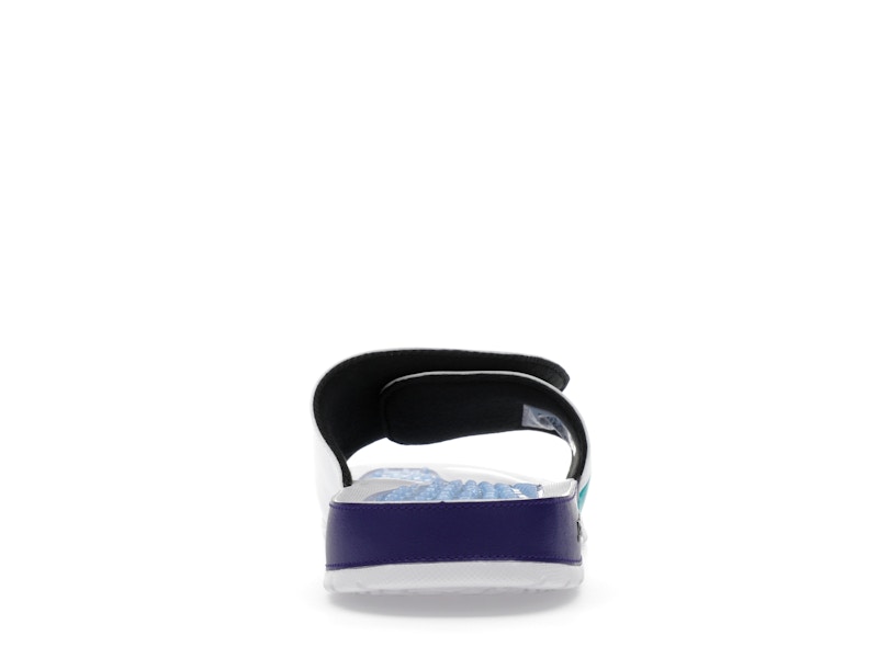 Jordan Hydro 5 Retro Slide White New Emerald Grape Ice Black