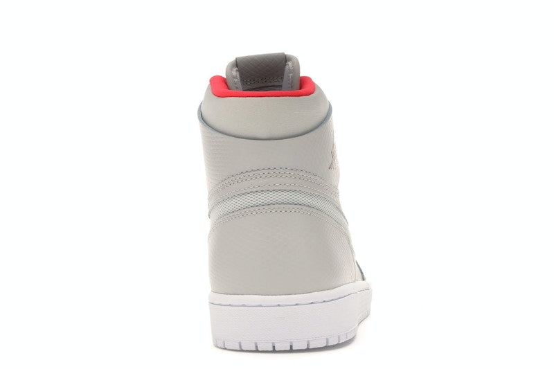 Jordan 1 Retro High Nouveau Pure Platinum Bright Crimson