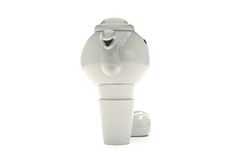 James Jarvis Glazed Porcelain Teapot White