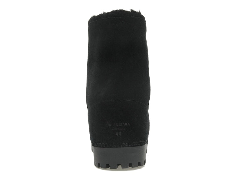 Balenciaga Alaska Low Boot Black Suede