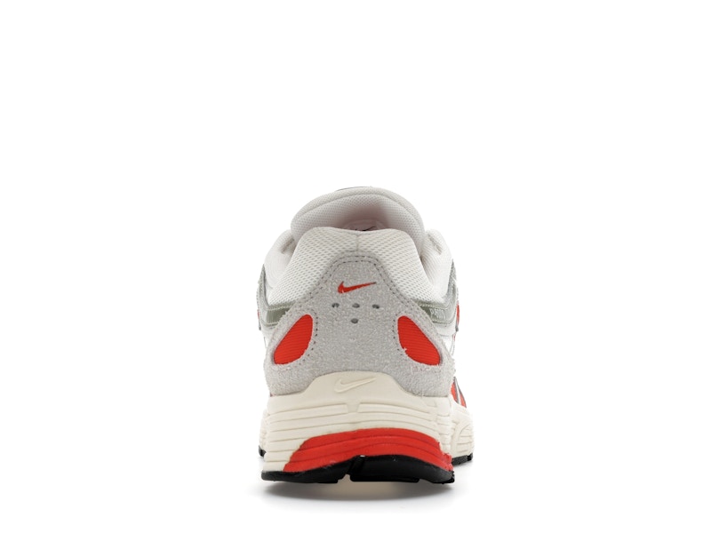 Nike P-6000 Sail Pale Ivory Light Bone Picante Red (Women's)