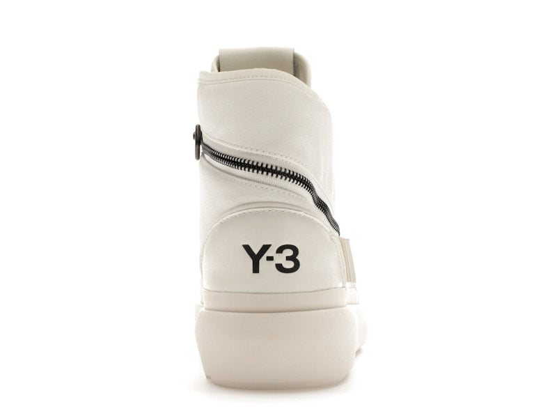 adidas Y-3 Ajatu Court High Core White Orbit Grey Cream White