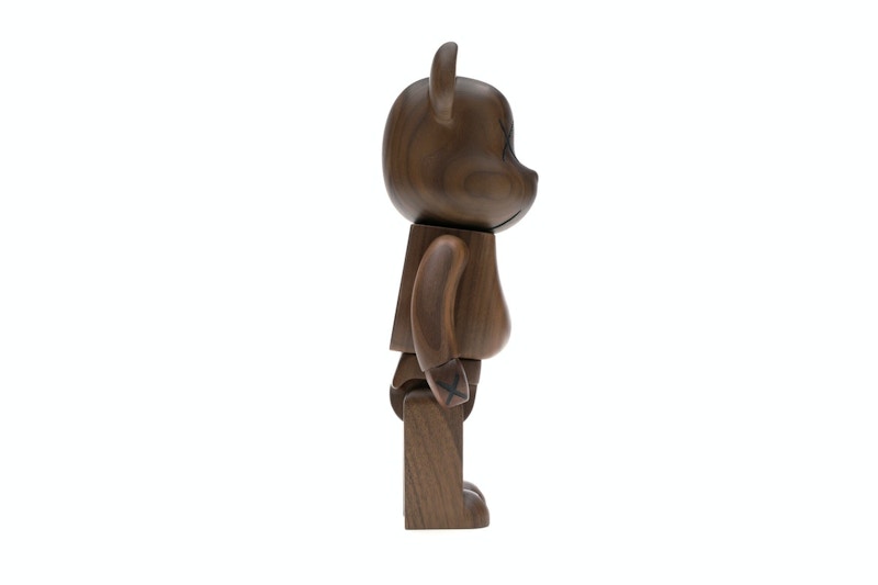 Bearbrick WORLD WIDE TOUR KAWS (Karimoku Wood) 400% Wood
