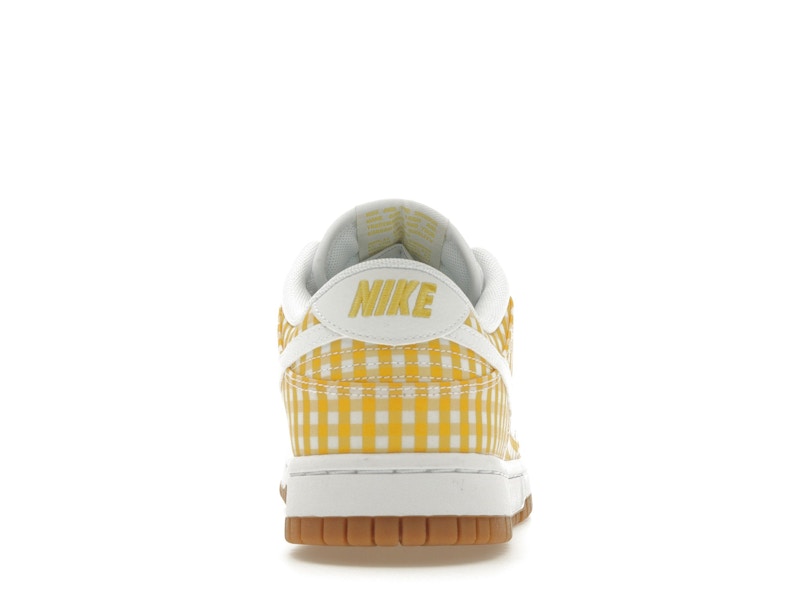 Nike Dunk Low Yellow Gingham (Women's)