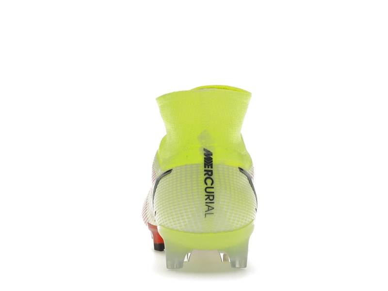 Nike Mercurial Superfly 8 Elite FG Volt Black Bright Crimson
