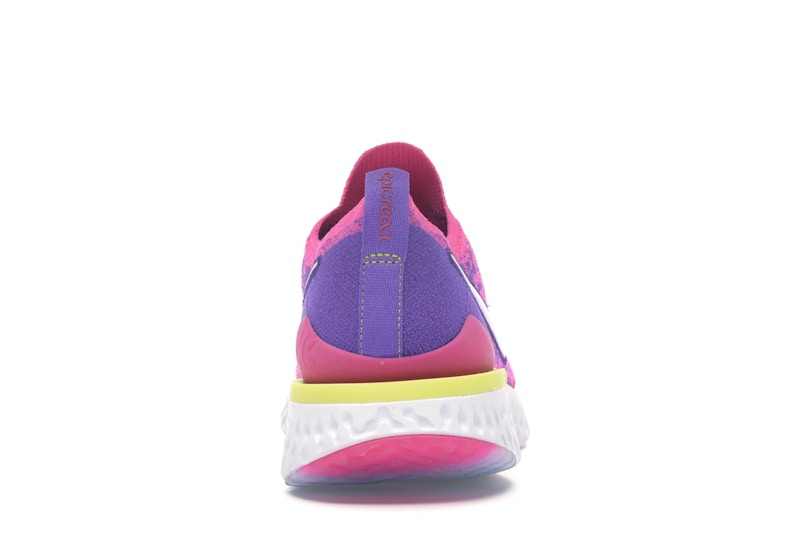 Nike Epic React Flyknit 2 Laser Fuchsia White (Women's)