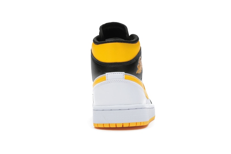 Jordan 1 Mid Laser Orange Black (Women's)