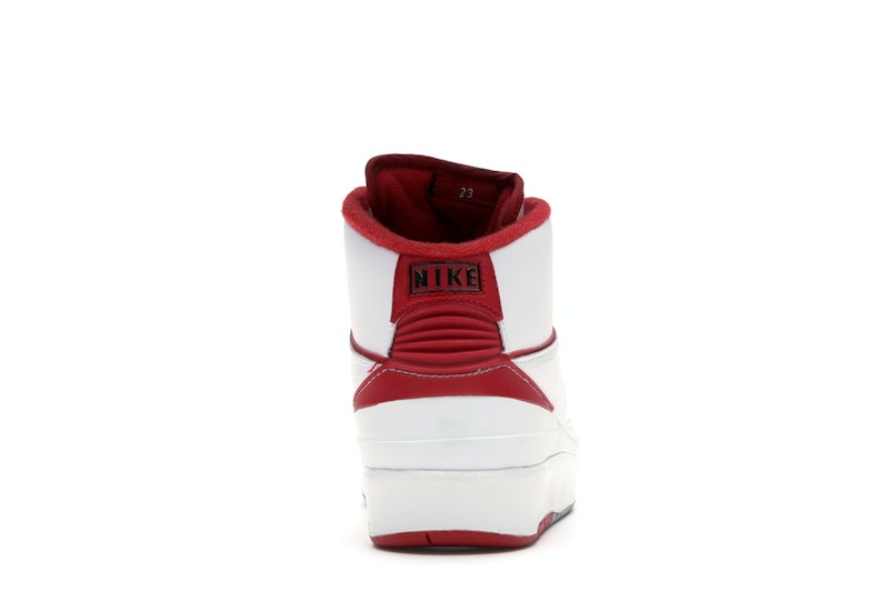 Jordan 2 Retro White Red (2014) (GS)