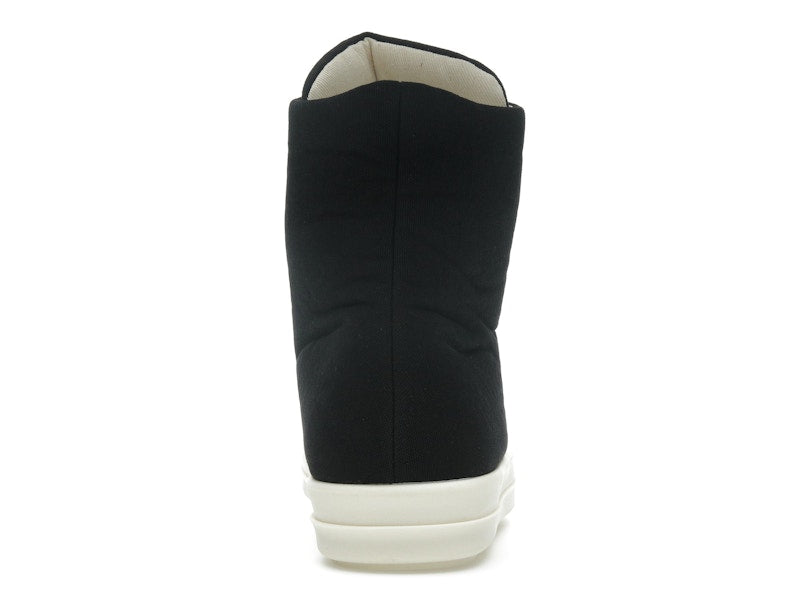 Rick Owens DRKSHDW Hollywood Jumbo Lace Puffer High Top Black Milk