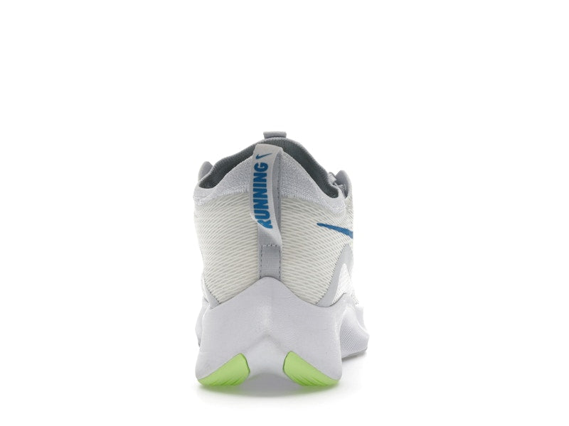 Nike Zoom Fly 4 Summit White Imperial Blue Lime Glow
