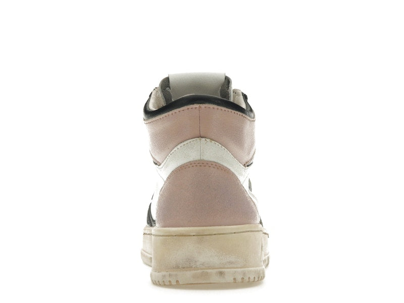 Autry Medalist Leather Mid Super Vintage White Pink Black (Women's)