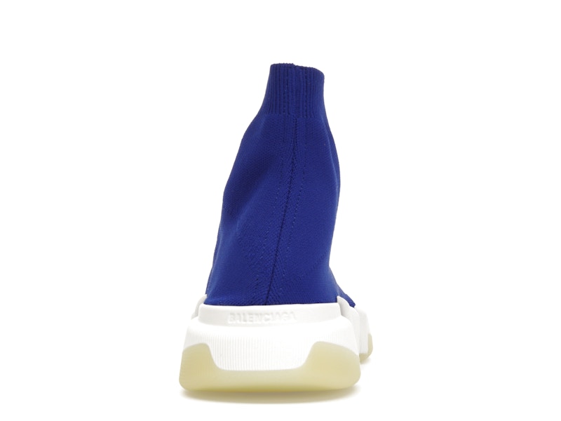 Balenciaga Speed 2.0 Recycled Knit Blue Glow