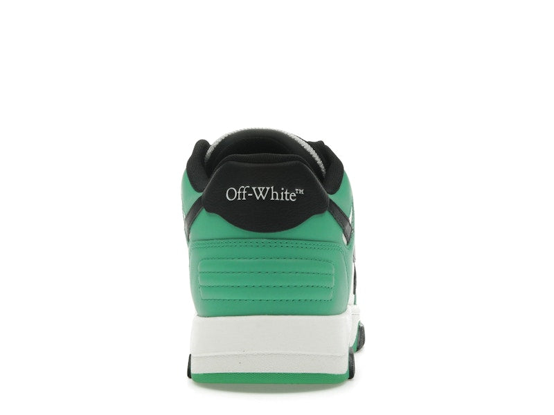 OFF-WHITE Out Of Office "OOO" Low Tops Green Black